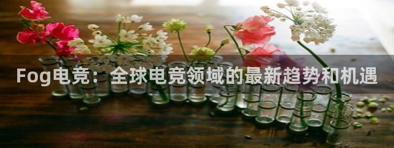 火狐电竞app官网：Fog电竞：全球电竞领域的最新趋势和机遇